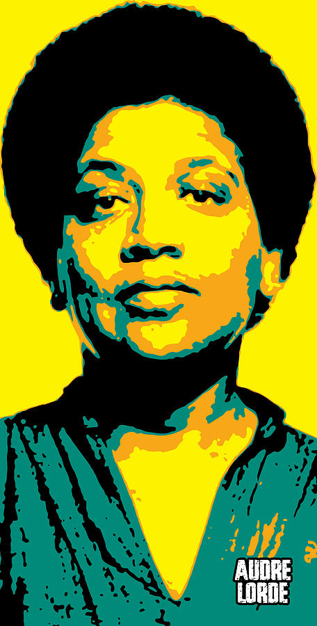 Audre Lorde. Audrey Geraldine Lorde Digital Art by Taurungka Graphic ...