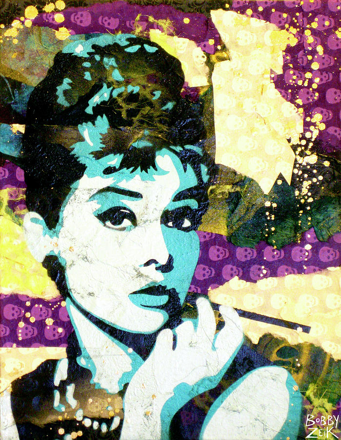 Audrey All Day Painting by Bobby Zeik