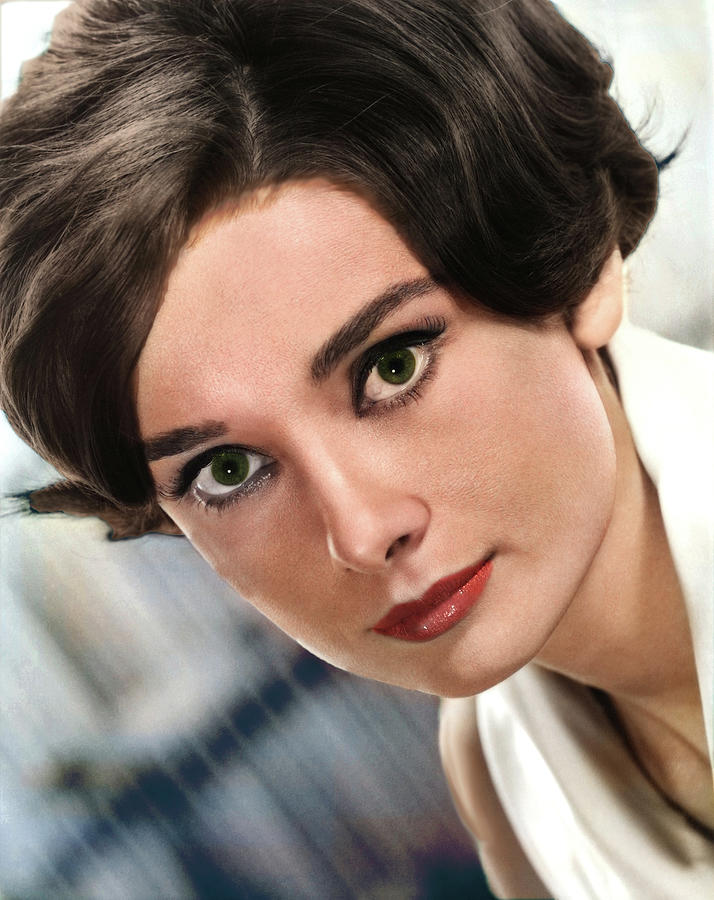 Audrey Hepburn Photograph - Audrey Hepburn - 1959 by Movie World Posters