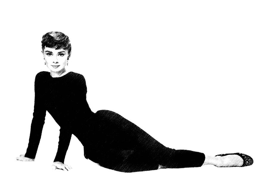 Pardoart is tumblring — Work in progress #Audrey #Hepburn #sketch...