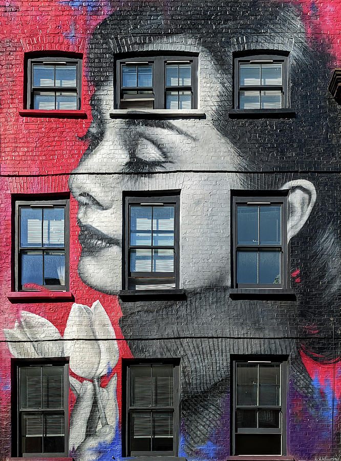Audrey Hepburn Brick Lane London Photograph by Weston Westmoreland