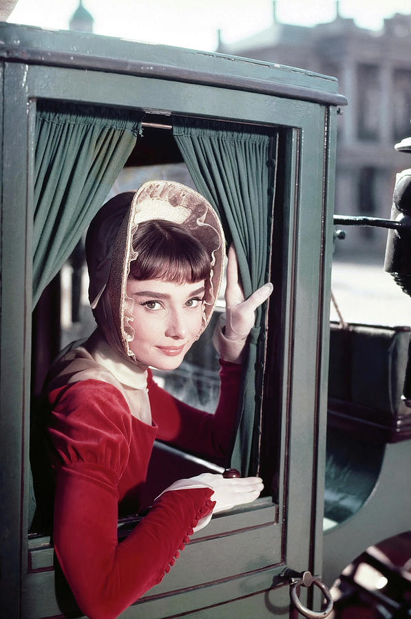 AUDREY HEPBURN in WAR AND PEACE -1955-, directed by KING VIDOR. Photograph by Album