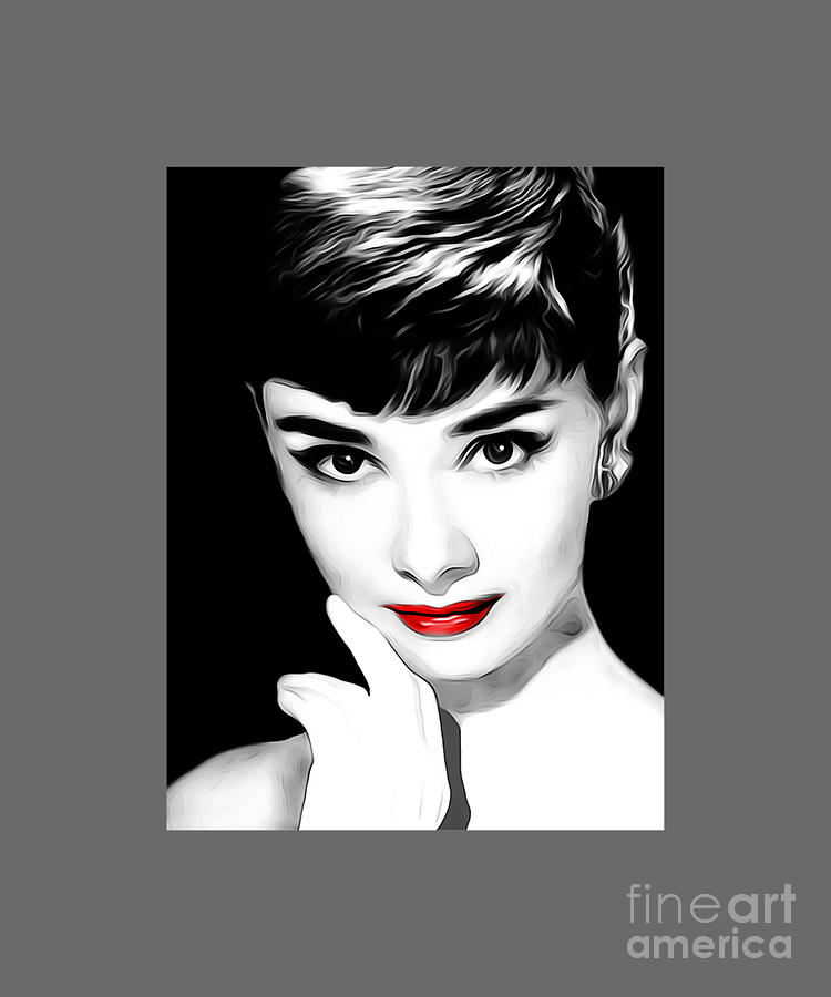 Audrey Hepburn Lips Tapestry - Textile by Camille Rowan - Fine Art America