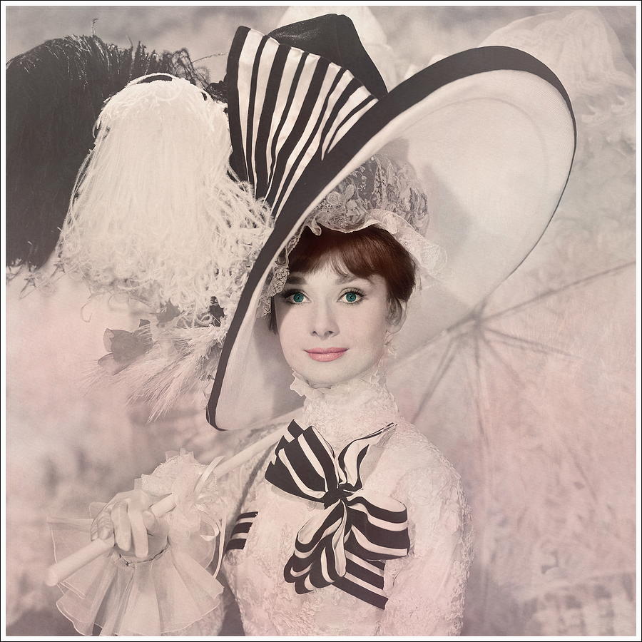 Audrey Hepburn, My Fair Lady Digital Art by Jerzy Czyz