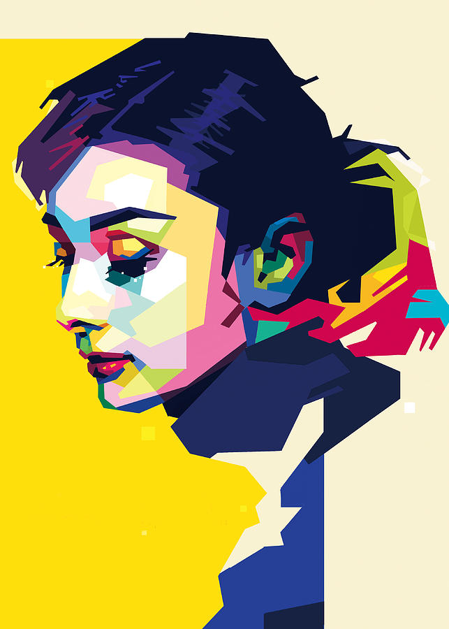 Audrey Hepburn Digital Art by Vidi Widyasari - Fine Art America