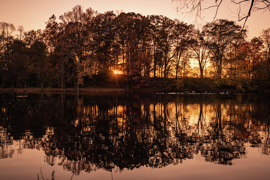 Audubon Lake, New Jersey Photograph by Rob Sankey - Fine Art America