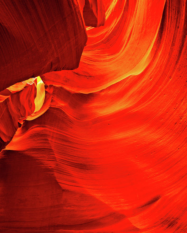 Antelope Canyon Photograph - August 2018 Entry to Dantes Nine Circles of Hell by Alain Zarinelli