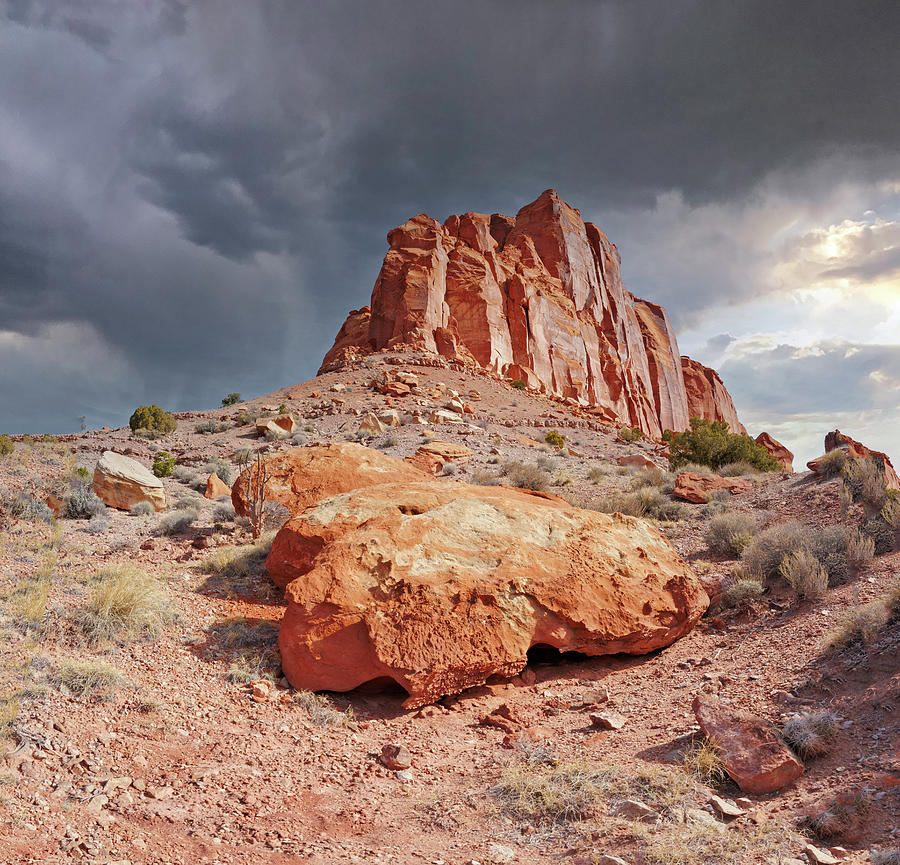 August 2023 Stormclouds over Capital Reef Photograph by Alain Zarinelli