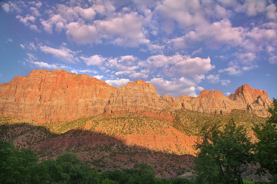 August Late Afternoon in Zion Photograph by Rebecca Herranen