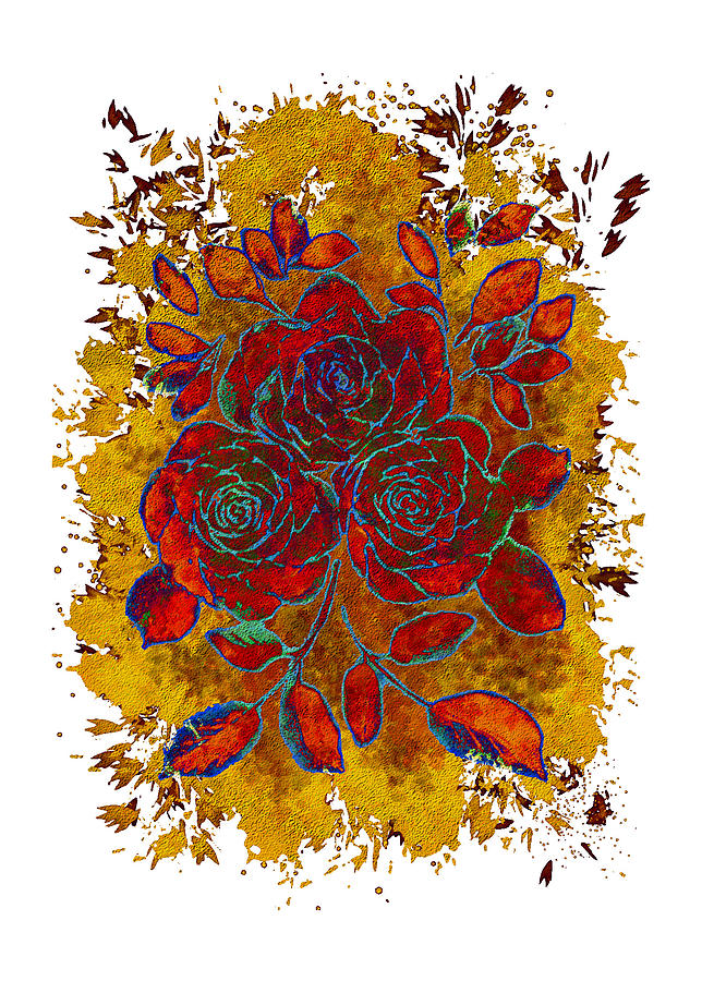 August September 22nd Brings Beautiful Seasonal Colors Digital Art by Delynn Addams