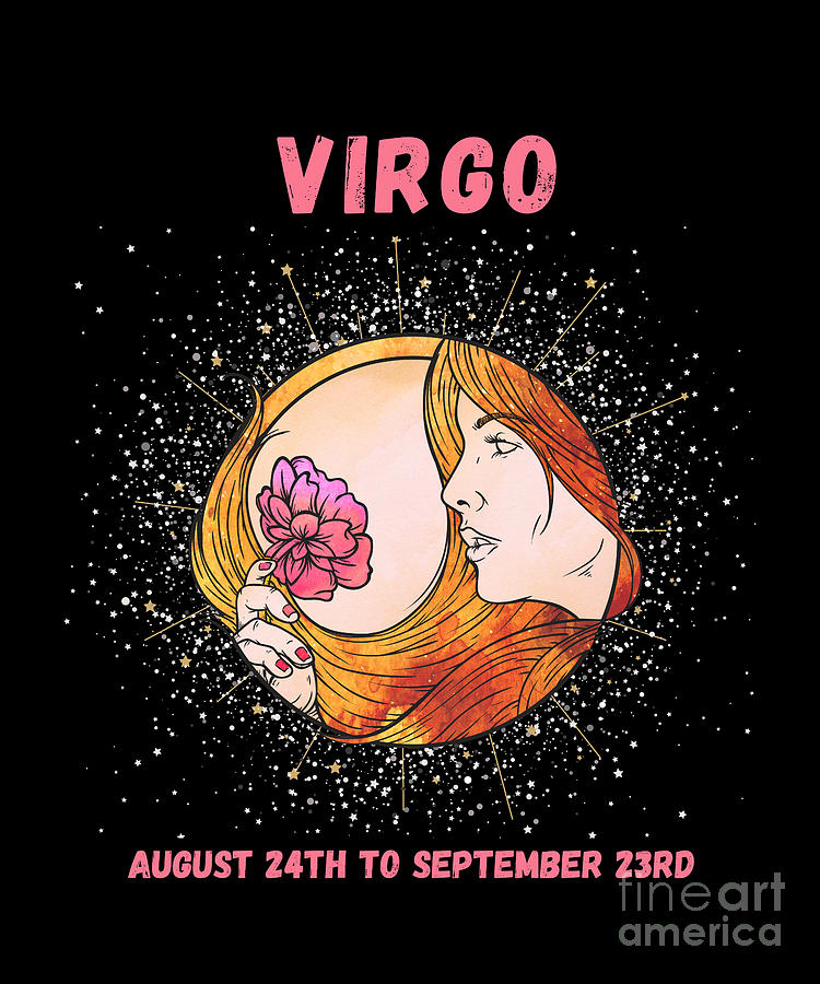 August September birthday Zodiac Digital Art by TenShirt - Fine Art America