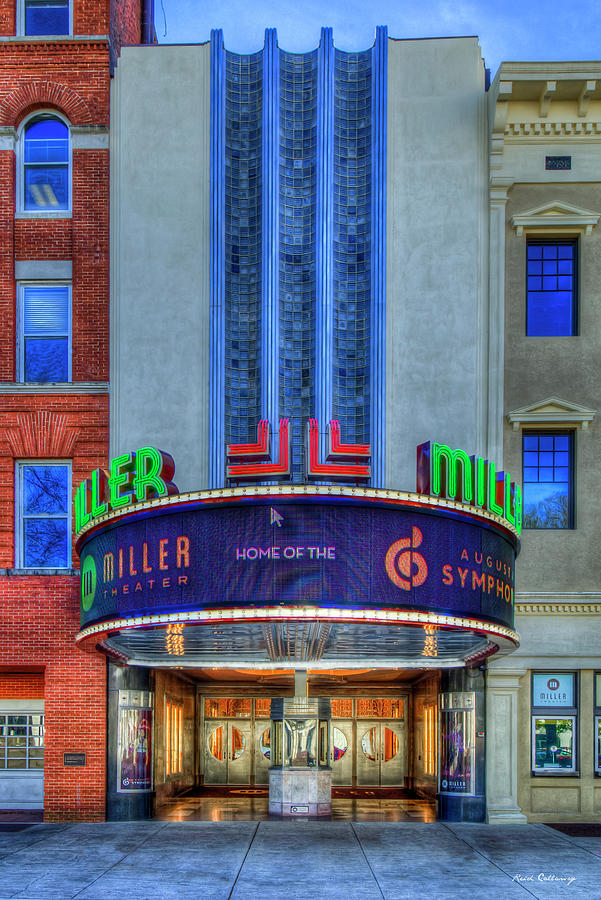 Augusta Georgia Miller Theater Arte Moderne Style Architecture Downtown