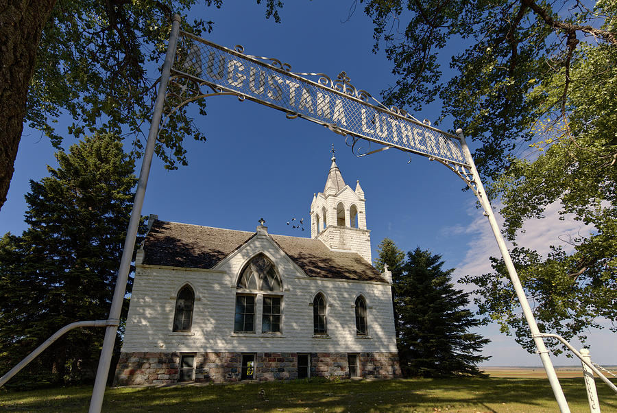 Augustana Swedish Lutheran Church - Eddy County ND Photograph by Peter Herman