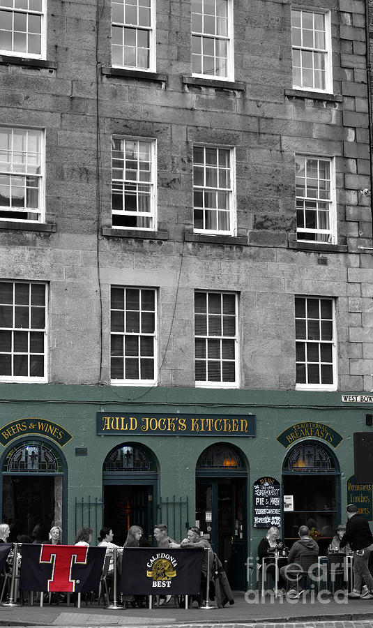 Auld Jocks Kitchen, West Bow, Edinburgh Photograph by Yvonne Johnstone