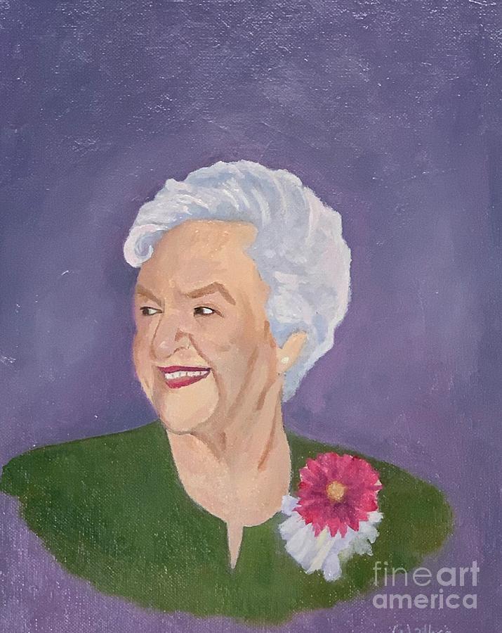 Aunt Ruth  Painting by Jerry Walker