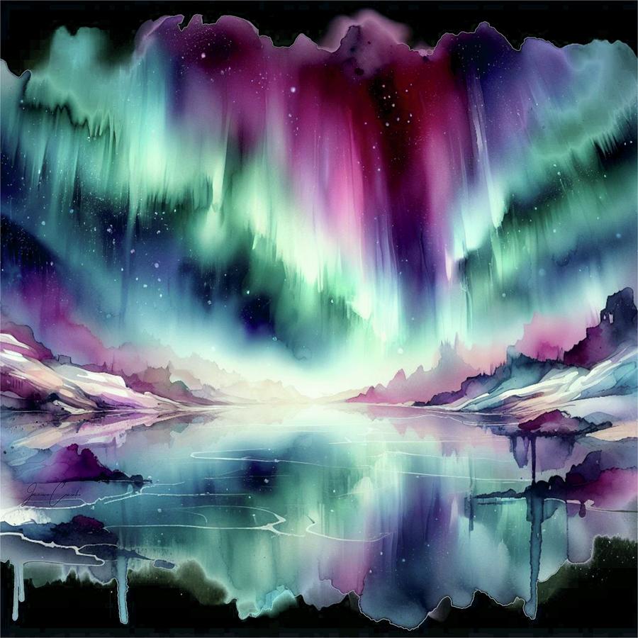 Aurora 2 Digital Art by Jennieve Consalvo - Fine Art America