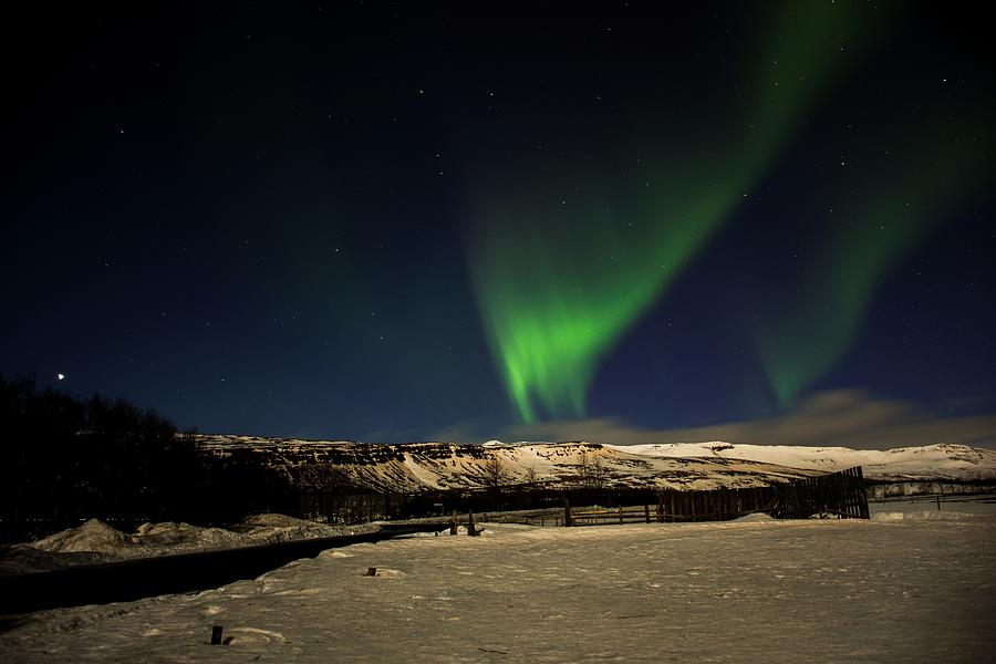 Aurora borealis Photograph by Robert Grac