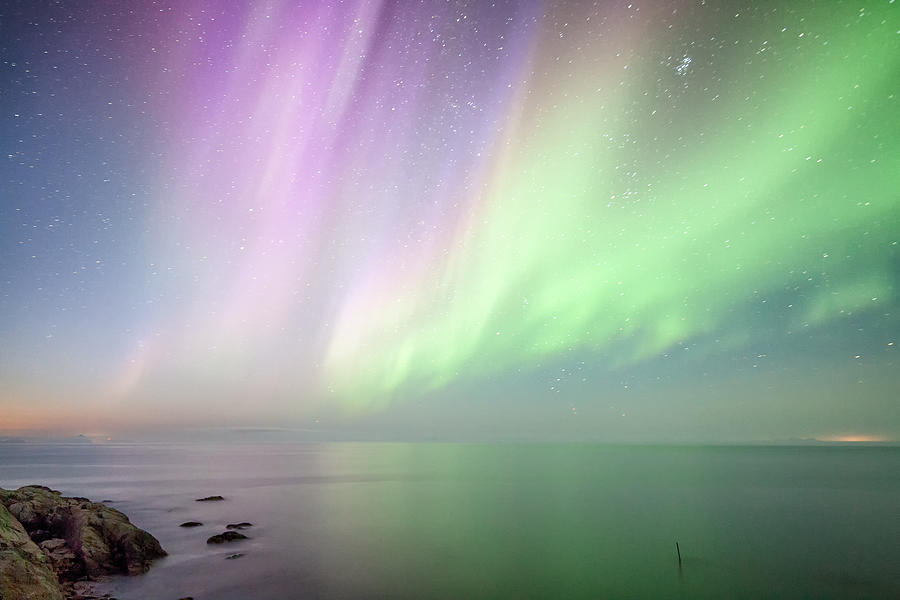 Aurora borealis Photograph by Steffen Schnur