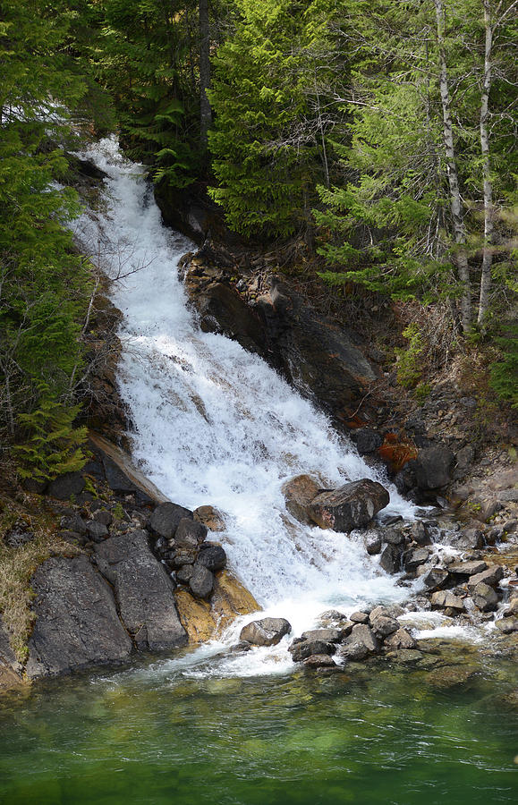 Aurora Creek Falls Photograph