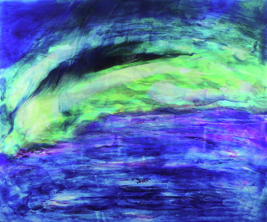 Aurora Painting by Madeleine Arnett
