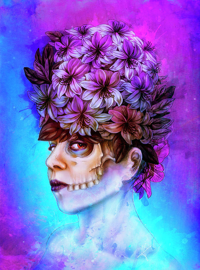 Flower Digital Art - Aurora by Mario Sanchez Nevado