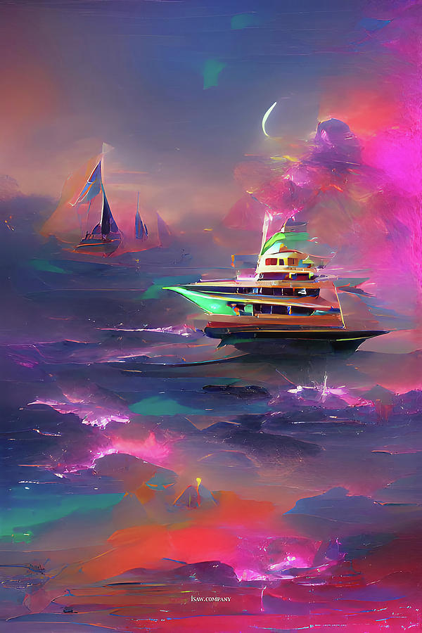 Aurora Of The Seas Digital Art