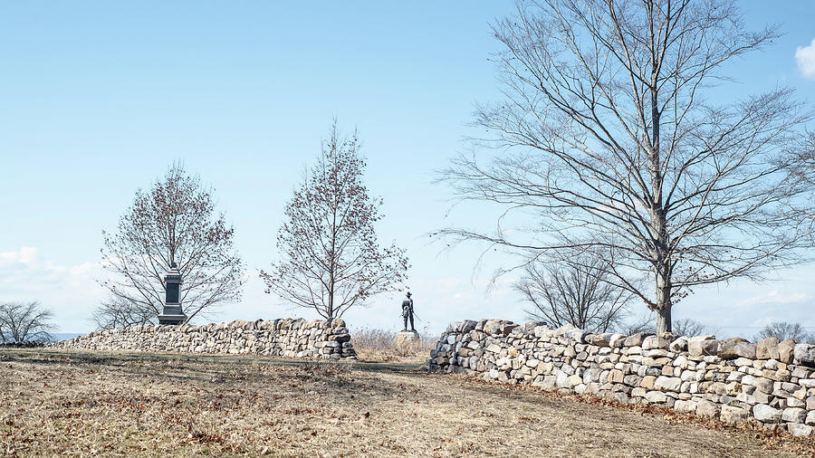 Austere Beauty of Gettysburg Photograph by Teresa Hughes