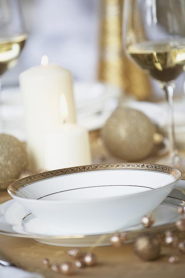 Austere Place Setting Photograph by Tammy Hanratty