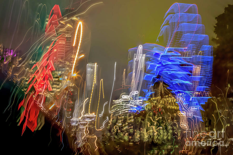 Austin Town Lake Series- Caught Up In A Whirlwind Photograph