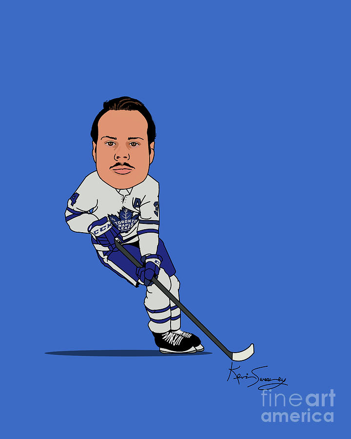 Auston Matthews Poster Toronto Maple Leafs NHL Sports Print 