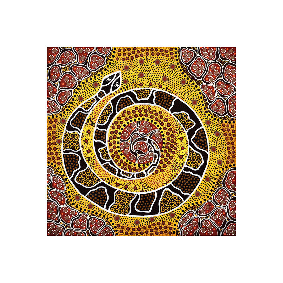 Australian Aboriginal Art Four Digital Art by Bernadette Griffin