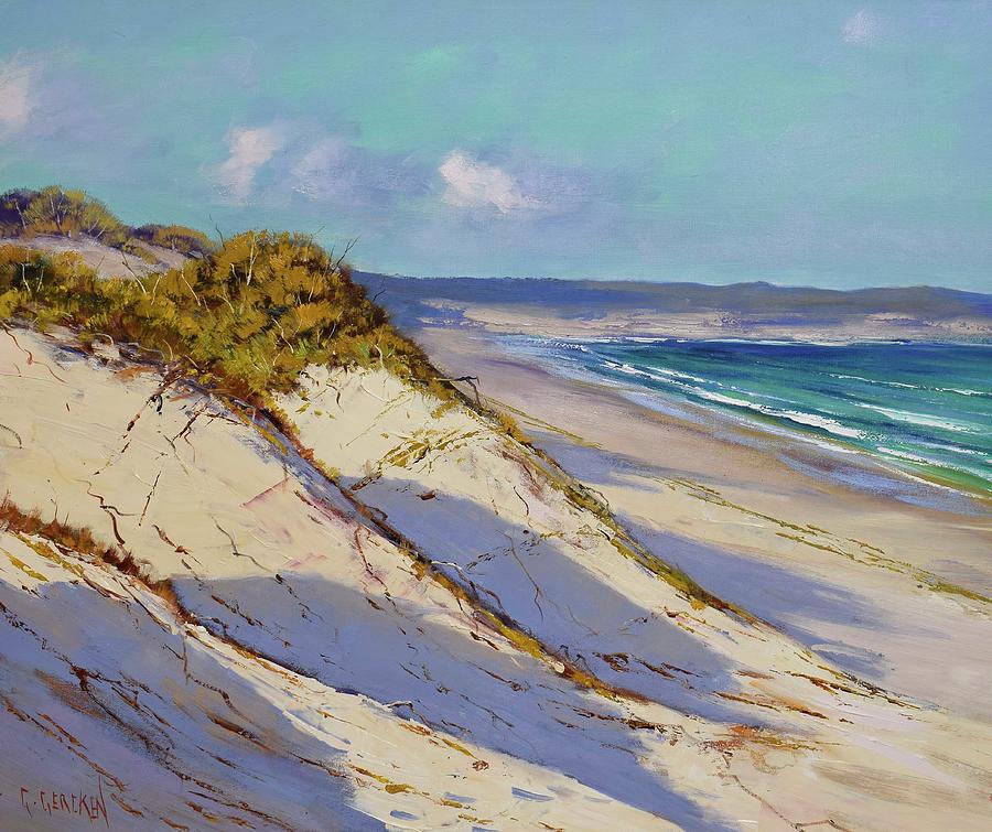 Australian Beach Painting