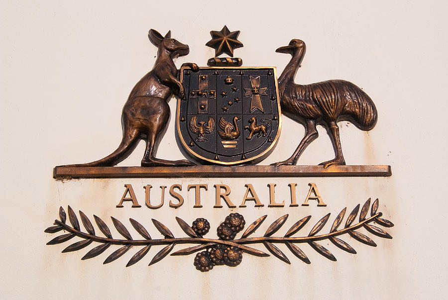 Australian Coat of Arms Photograph by Kokkai