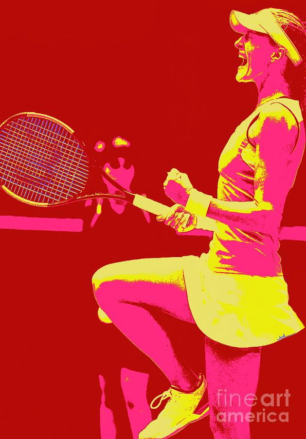 Australian Open Painting - Australian Open by Jack Bunds Australian Open Painting - Australian Open by Jack Bunds