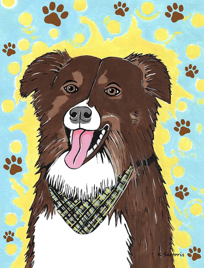 Australian Shepherd by Kathleen Sartoris Australian Shepherd by Kathleen Sartoris