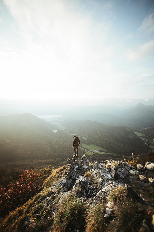 Austrian Peaks Photograph by Constantin Seuss