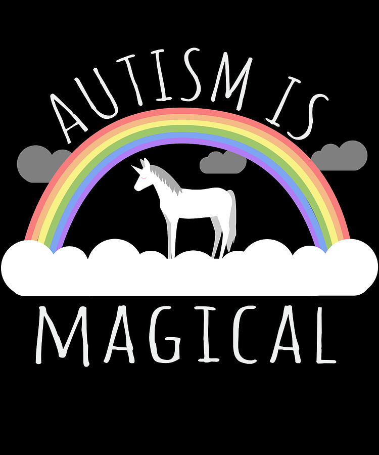 Autism Is Magical Digital Art by Flippin Sweet Gear