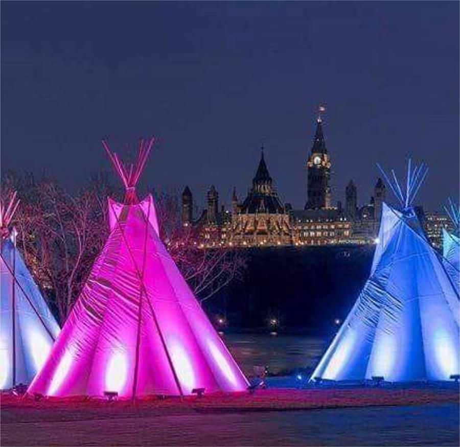 Autochthone by Inuit People in Ottawa Canada KN9 Digital Art by Art Inspirity