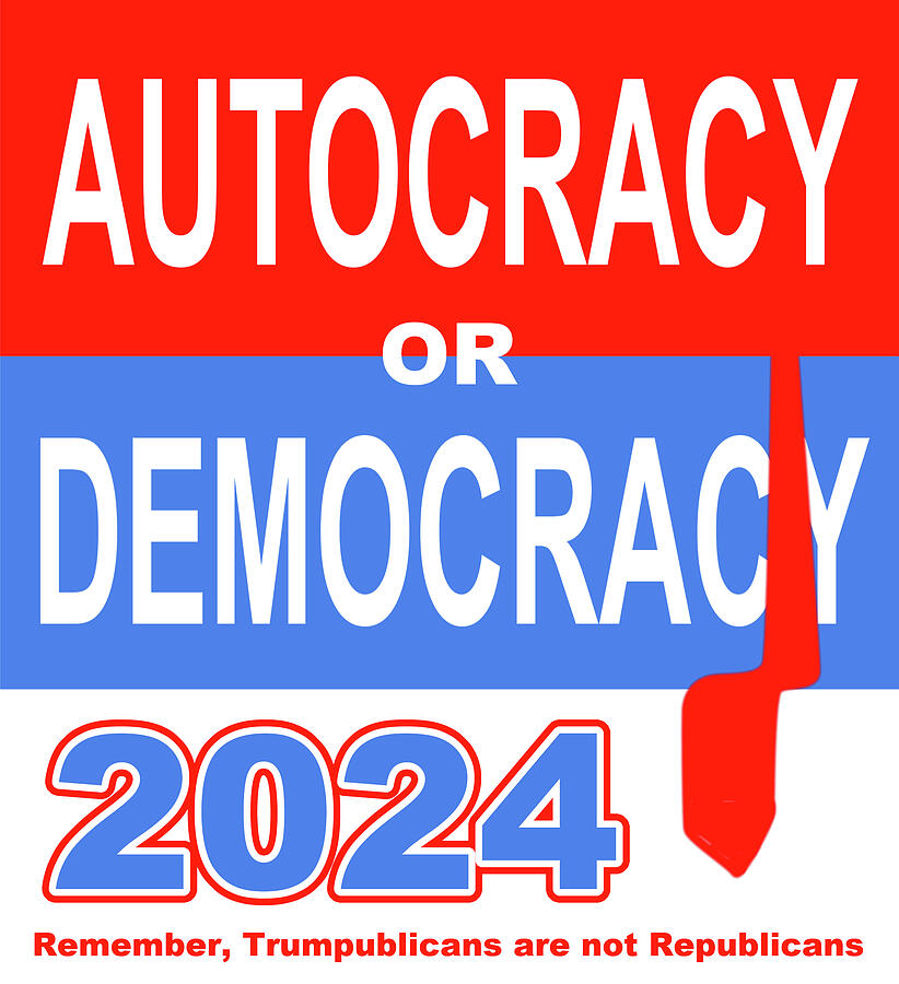 Autocracy Vs Democracy 2024 Digital Art By Marty Macaluso Pixels   Autocracy Vs Democracy 2024 Marty Macaluso 