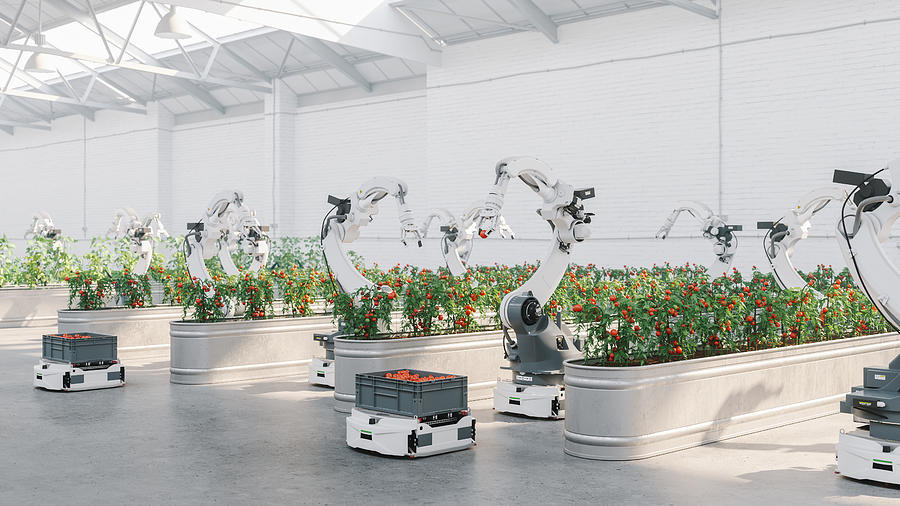 Automated Agriculture With Robots Photograph by Imaginima