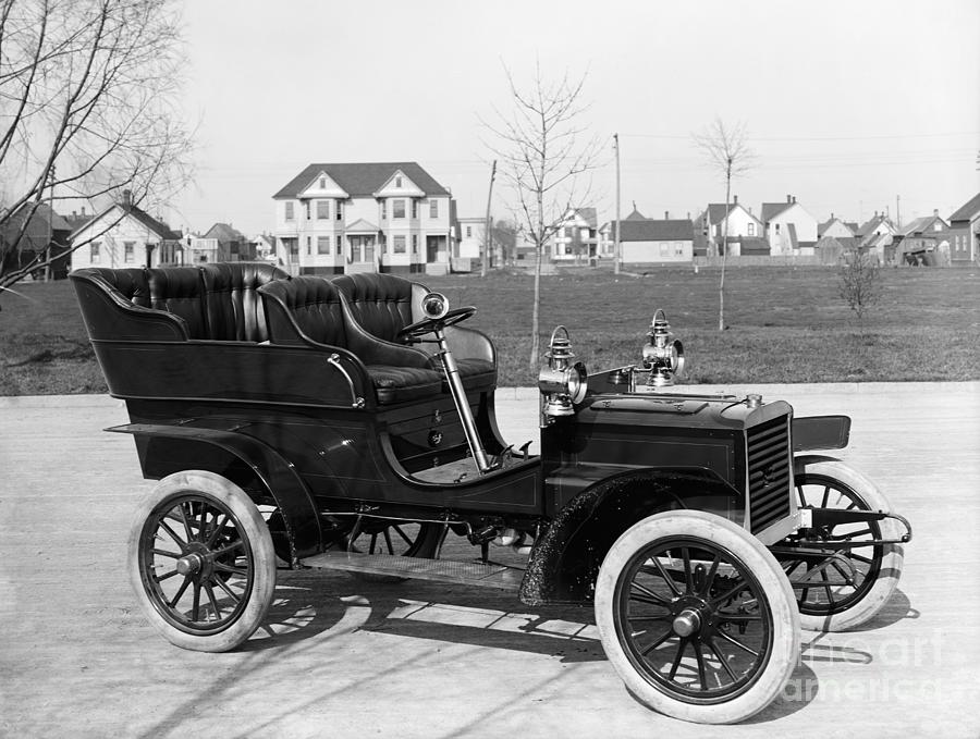 Automobile, c1903 Photograph by Granger