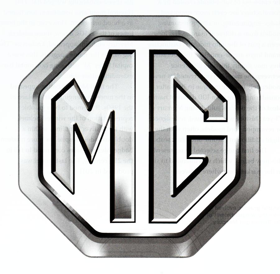 Automobile Emblem Mg Digital Art by Bootster And Lord | Pixels