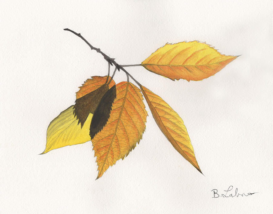 Autumn #1 Painting by Bob Labno