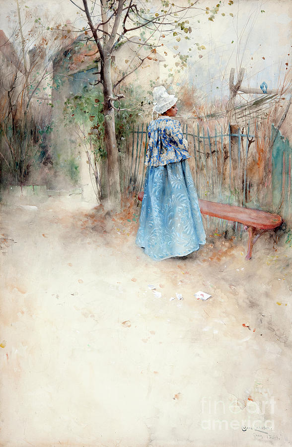 Autumn, 1884 Painting by Carl Larsson