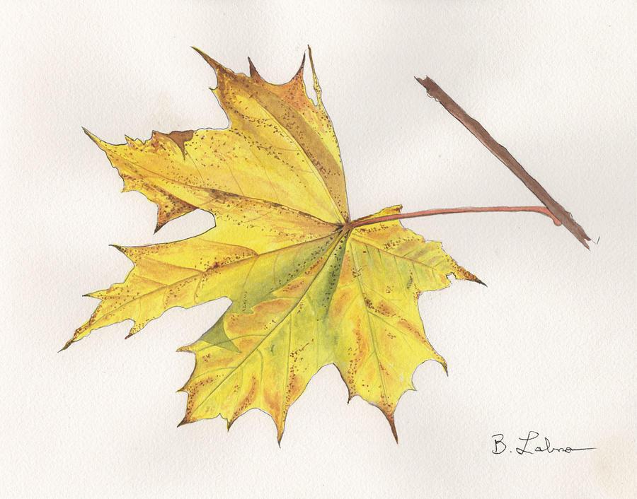 Autumn #3 Painting by Bob Labno