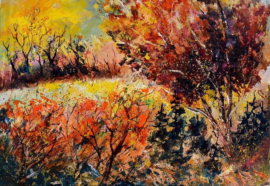 Autumn 752021 Painting by Pol Ledent