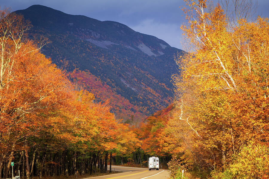 Autumn Adventure through Crawford Notch A Journey on Route 302 Photograph by Jeff Folger Autumn Adventure through Crawford Notch A Journey on Route 302 Photograph by Jeff Folger