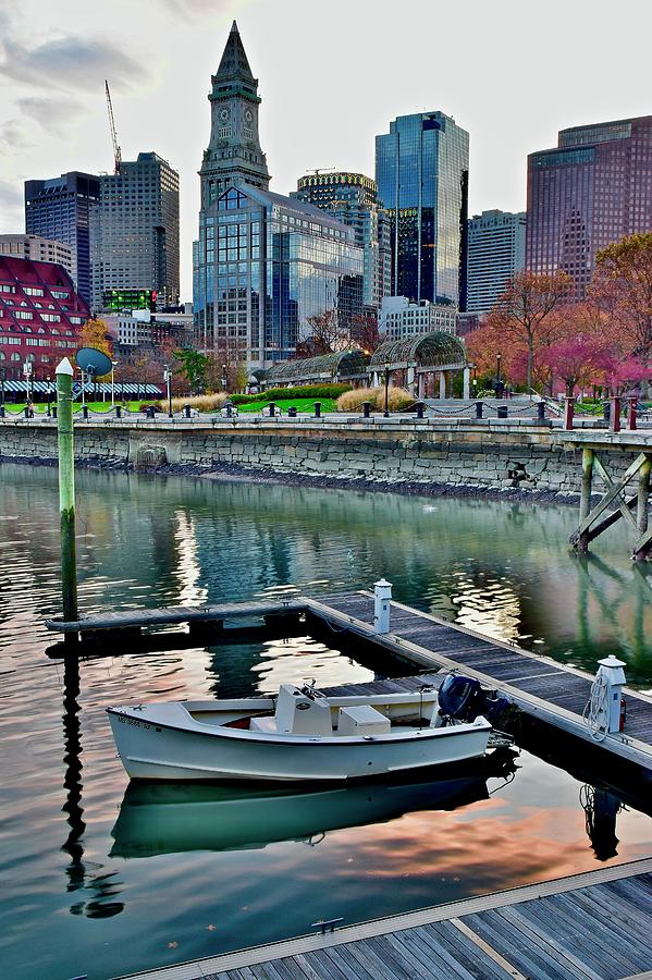 Autumn Afternoon in Boston Photograph by Frozen in Time Fine Art Photography