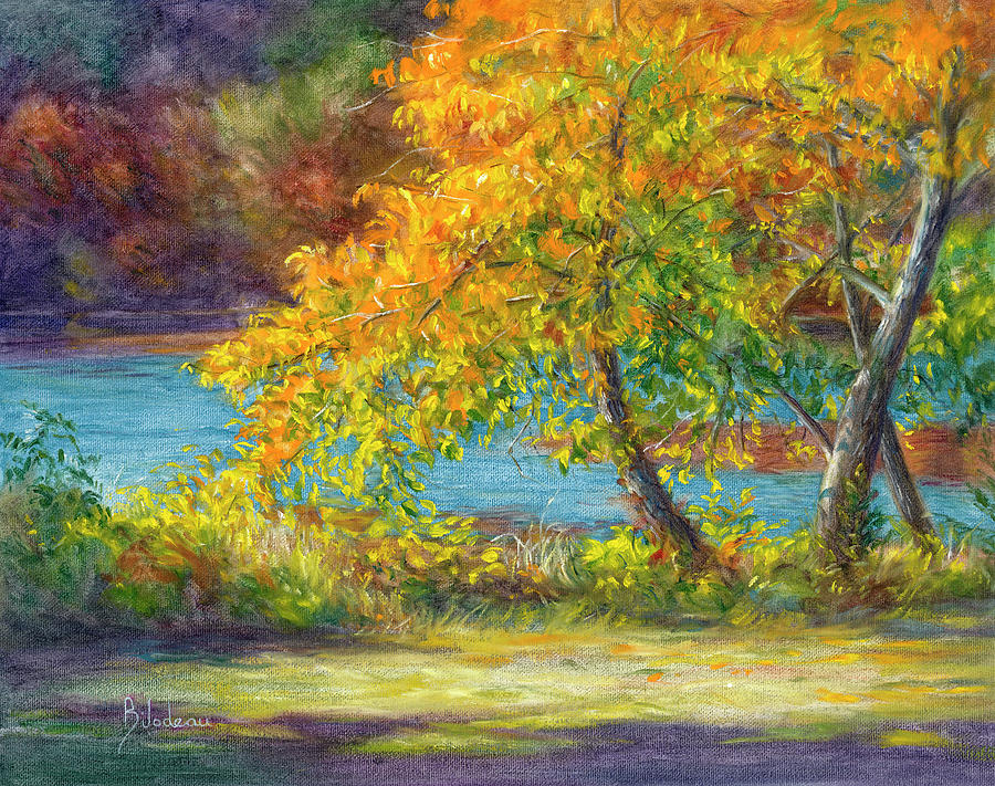 Autumn Afternoon Painting by Lucie Bilodeau