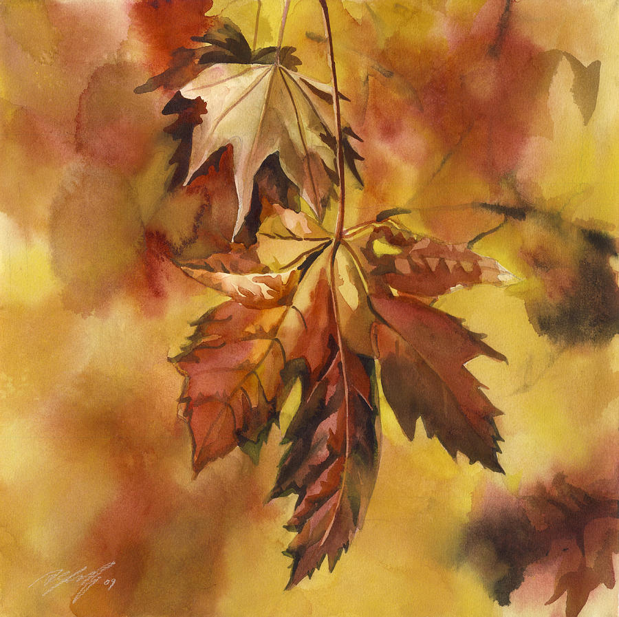 Autumn Painting by Alfred Ng